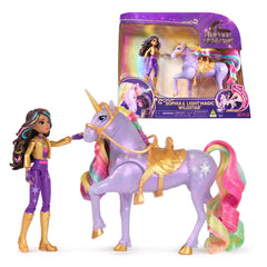 Unicorn academy set papusa sophia si unicornul lightstar, Spin Master - Publisol.ro