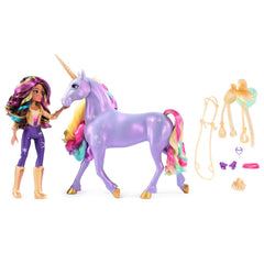 Unicorn academy set sophia si wildstar lumina de curcubeu, Spin Master - Publisol.ro