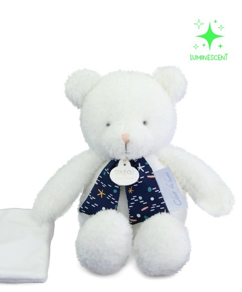 Ursulet Doudou   CLAIR DE LUNE ,   30 cm - Doudou et Compagnie