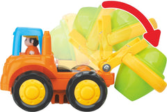 Vehicul de constructie cu frictiune, Jucarii Bebe - Publisol.ro
