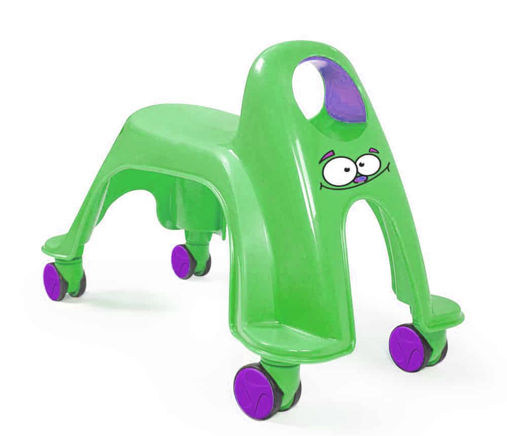 Vehicul fara pedale pentru copii - Whirlee - Verde, D - Toys - Publisol.ro