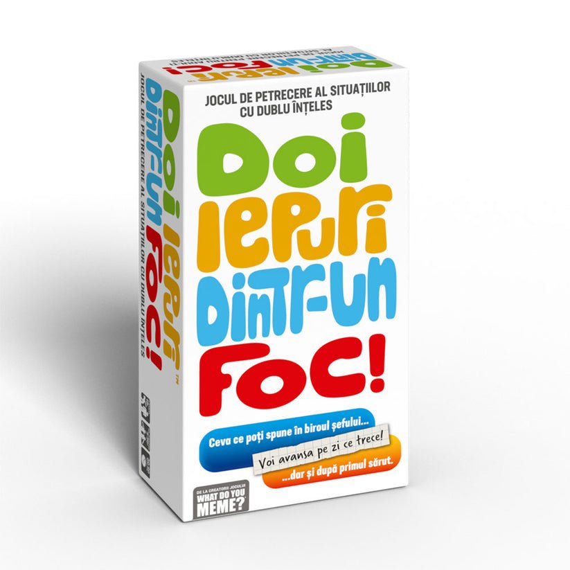 WDYM - Doi iepuri dintr - un foc, jocul de petrecere al situatiilor cu dublu inteles , What Do You Meme? - Publisol.ro