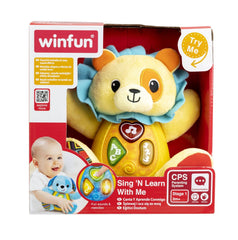 Winfun canta si invata cu leul caesar, WINFUN - Publisol.ro