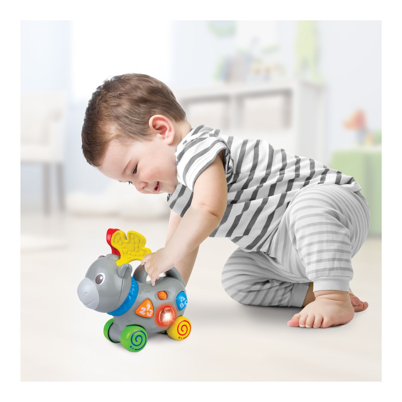 Winfun jucarie de impins elan - Publisol.ro