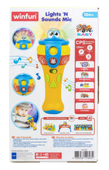 Winfun microfon cu sunete si lumini, WINFUN - Publisol.ro