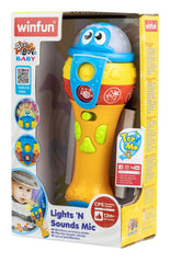 Winfun microfon cu sunete si lumini, WINFUN - Publisol.ro