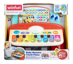 Winfun pian cu sunete si lumini cu 8 taste, WINFUN - Publisol.ro