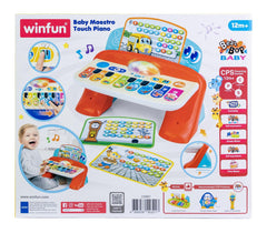 Winfun pian cu sunete si lumini cu 8 taste, WINFUN - Publisol.ro