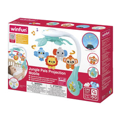 Winfun proiector mobil animalute din jungla, WINFUN - Publisol.ro