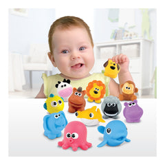 Winfun set jucarii de baie animalute din jungla - Publisol.ro