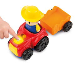 Winfun tractoras cu remorca si figurina fermier, WINFUN - Publisol.ro
