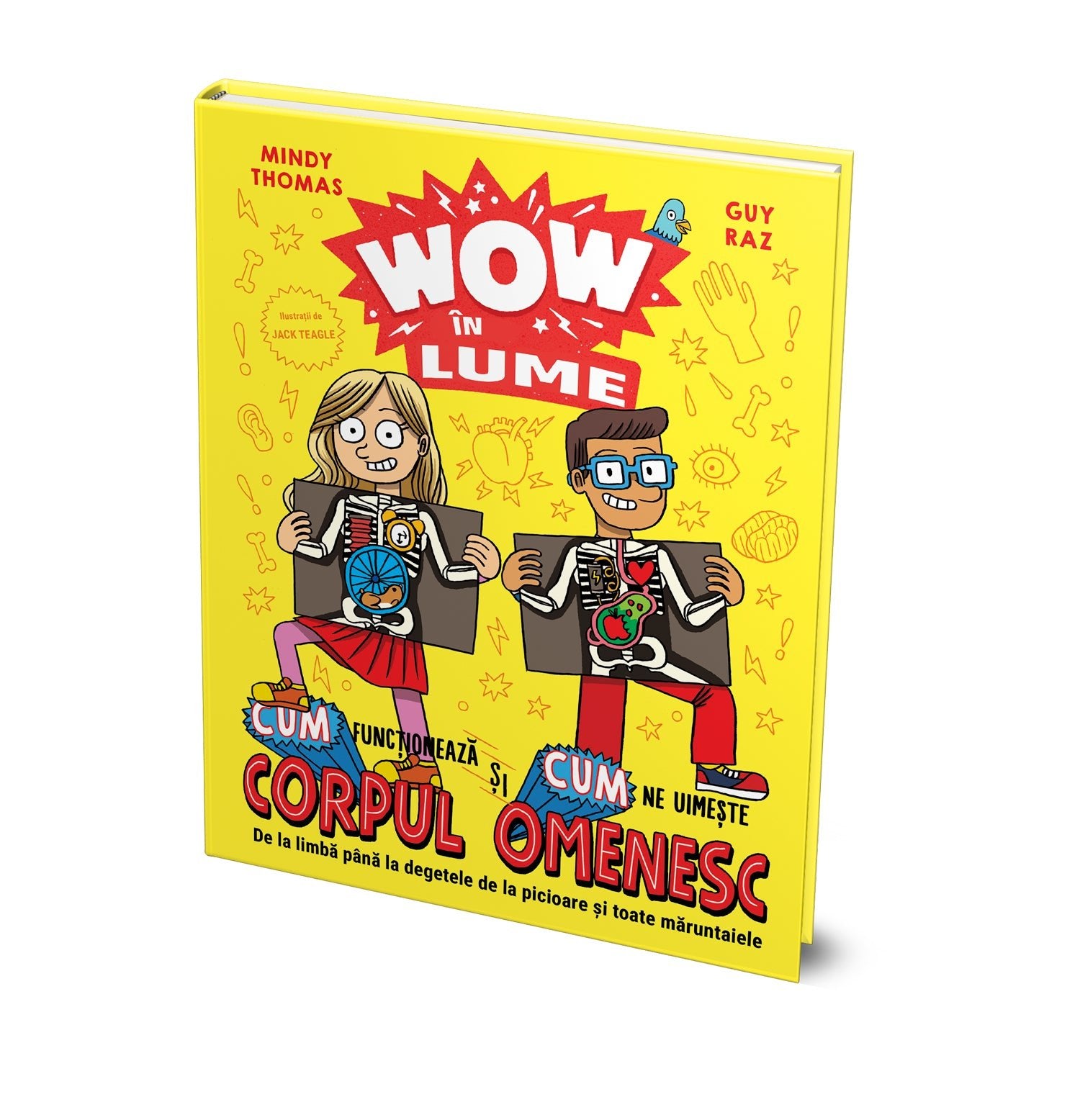 Wow în lume. Cum funcționează și cum ne uimește corpul omenesc, de Mindy Thomas; Guy Raz - Publisol.ro