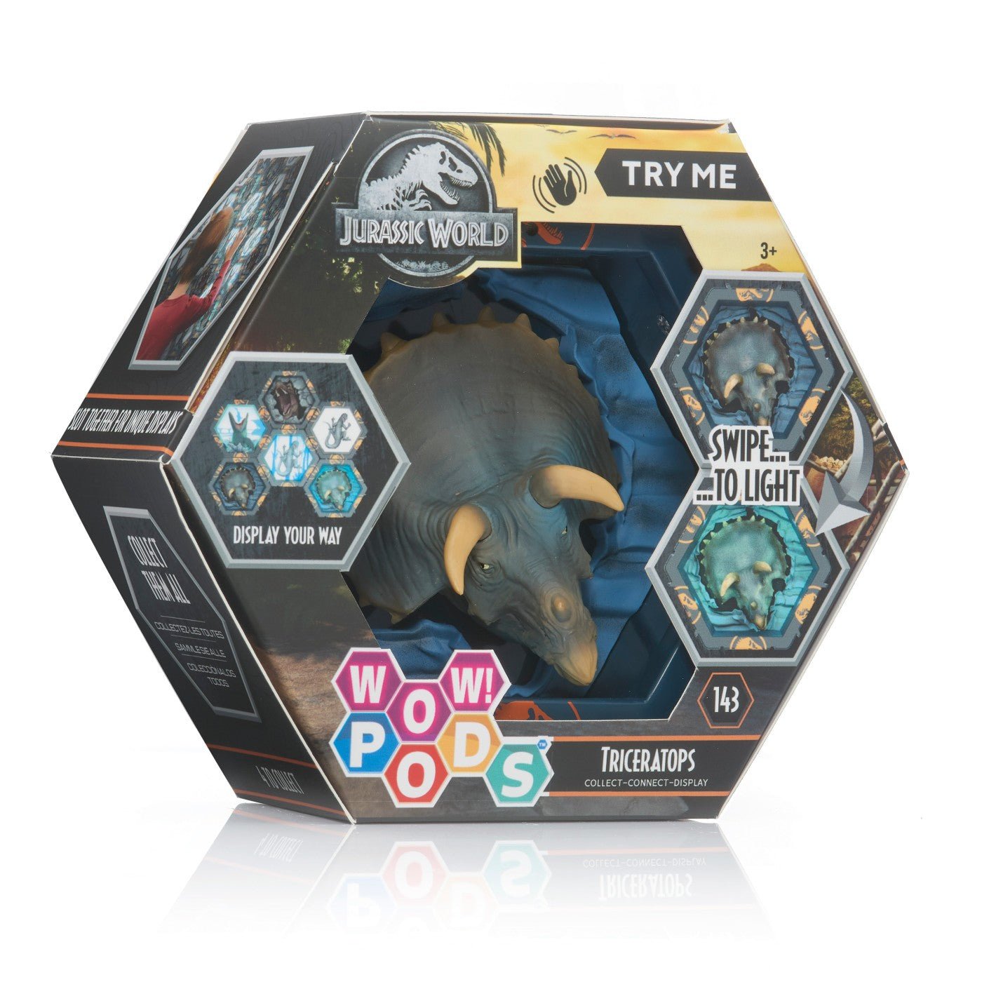 Wow! pods - dino triceratrops si cu efecte sonore, WOW! STUFF - Publisol.ro