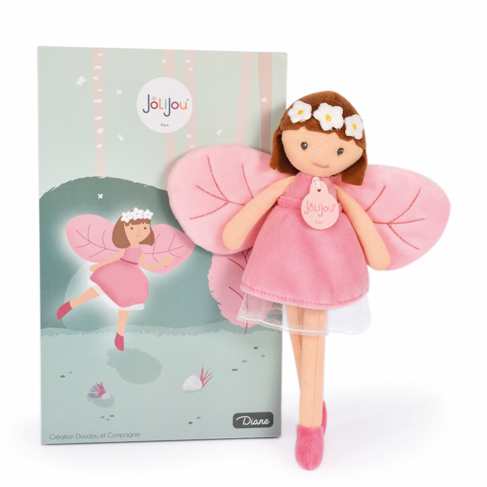 Zana din plus - Diana, 25 cm, roz - Jolijou - Publisol.ro