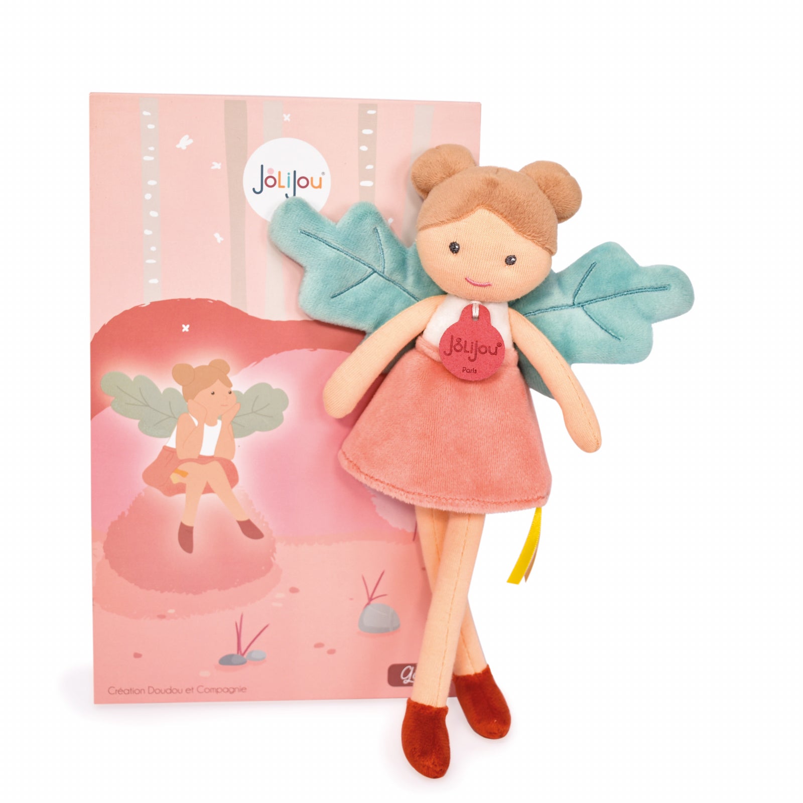 Zana din plus - Gaia, 25 cm, rosu - Jolijou - Publisol.ro