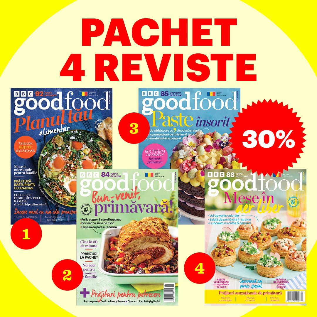 BBC Good Food - pachet patru reviste cu reducere - Publisol.ro