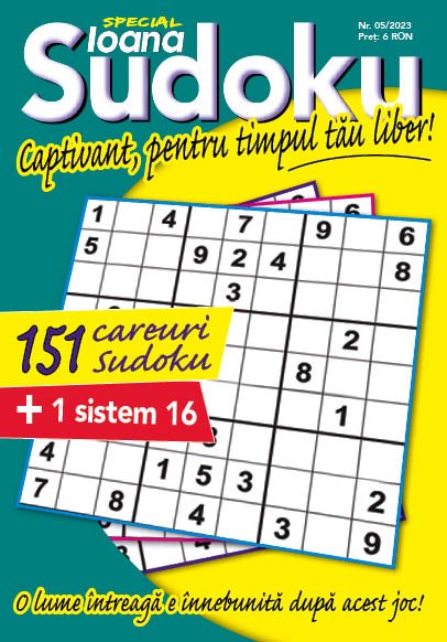 #Ioana Sudoku nr. 5/ 2023 - Publisol.ro