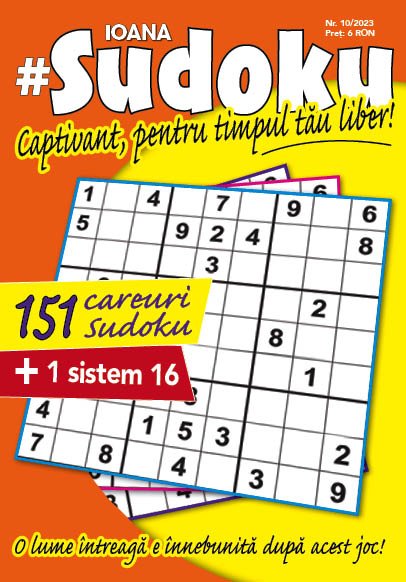 #Ioana Sudoku nr. 9/ 2023 - Publisol.ro