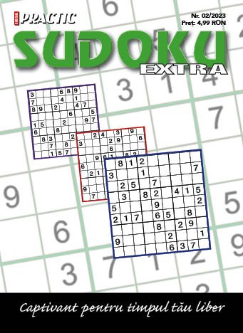 #Practic Sudoku extra nr. 2/ 2023 - Publisol.ro