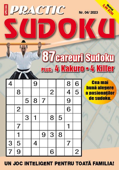 #Practic Sudoku nr. 4/ 2023 - Publisol.ro