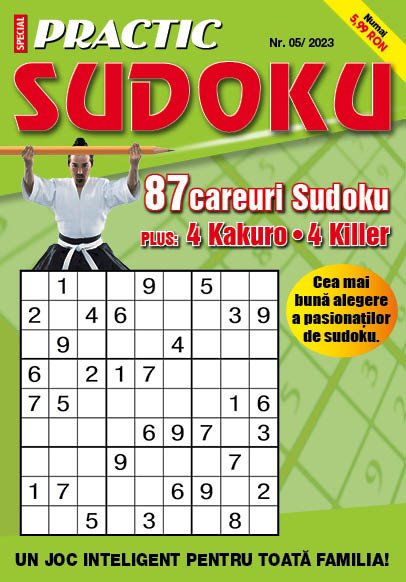 #Practic Sudoku nr. 5/ 2023 - Publisol.ro