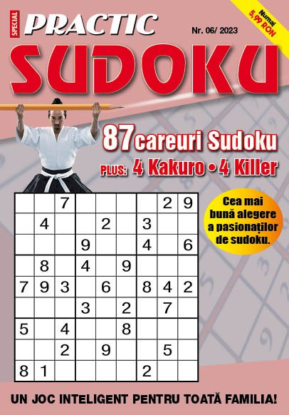 #Practic Sudoku nr. 6/ 2023 - Publisol.ro