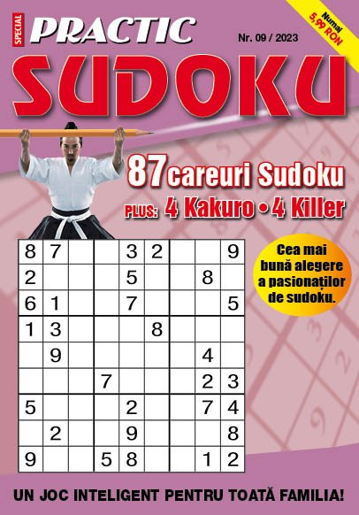 #Practic Sudoku nr. 9/ 2023 - Publisol.ro